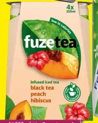 Dirck 3 FUZE TEA Perzik Hibiscus aanbieding