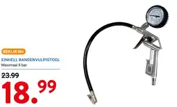 Kluswijs Einhell bandenvulpistool aanbieding