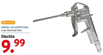 Kluswijs Einhell blaaspistool aanbieding