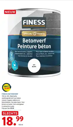 Kluswijs Finess betonverf aanbieding