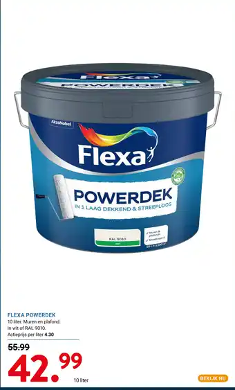 Kluswijs Flexa powerdek aanbieding