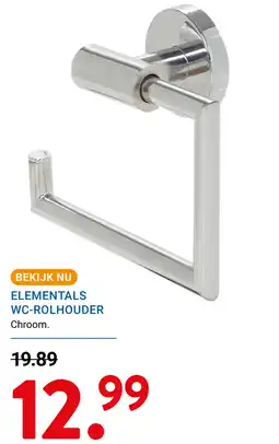 Kluswijs Elementals wc Rolhouder aanbieding