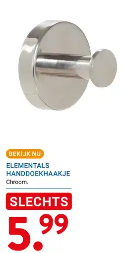 Kluswijs Elementals Handdoekhaakje aanbieding