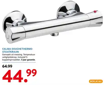 Kluswijs Calma Douchethermo Staatkraan aanbieding
