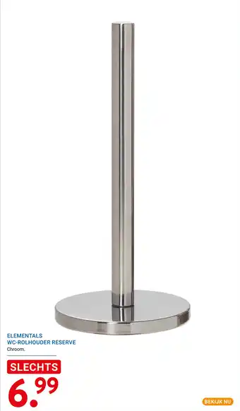 Kluswijs Elementals WC Rolhouder reserve aanbieding