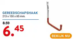 Kluswijs Gereedschapshaak aanbieding