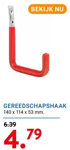 Kluswijs Gereedschapshaak aanbieding
