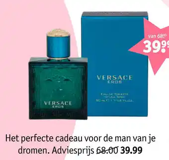 Kruidvat Versace Eros aanbieding