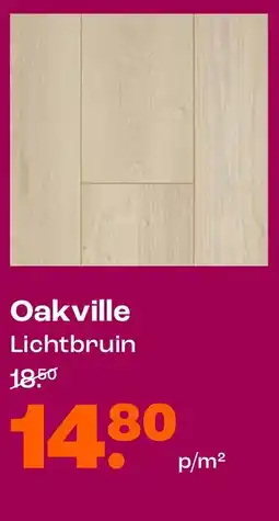 Kwantum Oakville Lichtbruin aanbieding