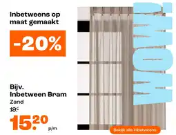 Kwantum Inbetween Bram Zand aanbieding