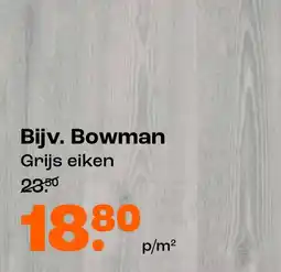 Kwantum Bowman Grijs eiken aanbieding