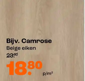 Kwantum Camrose Beige eiken aanbieding