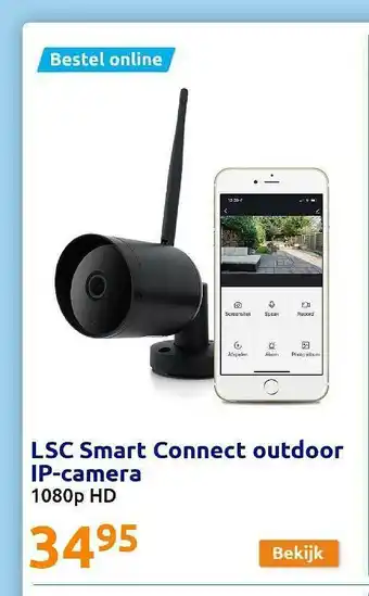 Action LSC Smart Connect Outdoor IP-Camera aanbieding