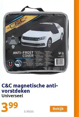 Action C&C Magnetische Antivorstdeken aanbieding