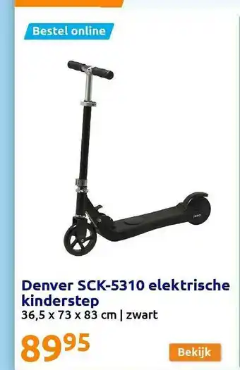 Action Denver SCK-5310 Elektrische Kinderstep aanbieding