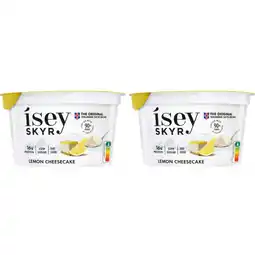Albert Heijn Isey Skyr lemon cheesecake 2-pack aanbieding
