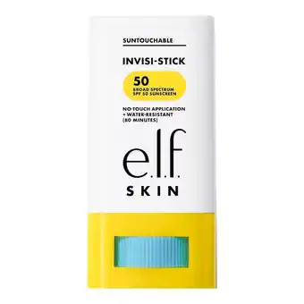 Douglas e.l.f. Cosmetics SKIN Suntouchable Invisi-Stick SPF 50 aanbieding