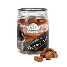 Zooplus 45 g Gevriesdroogde Kippenharten Wild Freedom Kattensnacks aanbieding