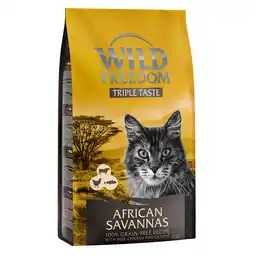 Zooplus 2kg Graanvrij Wild Freedom Kattenvoer - Afrikaanse Savanne - Diverse Smaken aanbieding