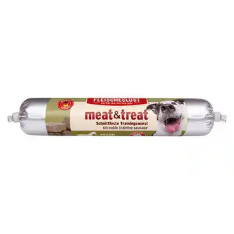 Zooplus 6x80g Trainingsworst - Paard Fleischeslust Hondensnack aanbieding