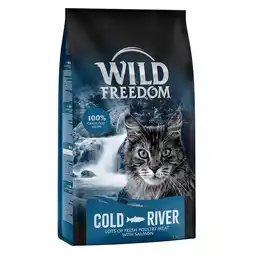 Zooplus 2kg Graanvrij Wild Freedom Kattenvoer - Adult Cold River - Zalm aanbieding