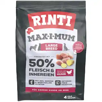 Zooplus RINTI Max-I-Mum Large Breed Kip - 4 kg aanbieding