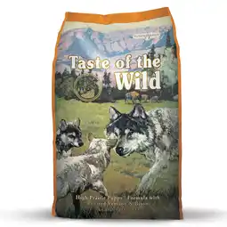 Zooplus 2 + 1 gratis! Taste of the Wild droogvoer voor honden 3 x 2 kg - High Prairie Puppy (3 x 2kg) aanbieding