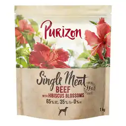 Zooplus 3 kg Purizon - Rund met Hibiscusbloemen aanbieding