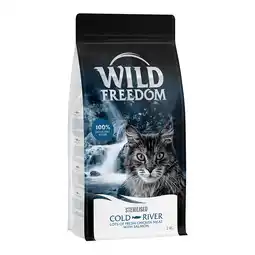 Zooplus 2kg Graanvrij Wild Freedom Kattenvoer - Adult Cold RiverSterilised - Zalm aanbieding