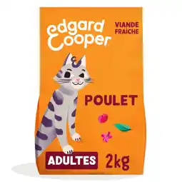 Zooplus 2kg Edgard & Cooper Adult graanvrij kip - Kattenvoer aanbieding