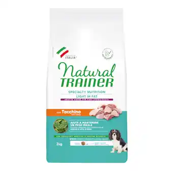 Zooplus 2kg met Kalkoen Licht in Vet Mini Adult Natural Trainer Droge Honden aanbieding