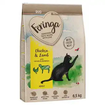 Zooplus 6,5kg Adult Classic Duo Kip met Lam Feringa Kattenvoer aanbieding