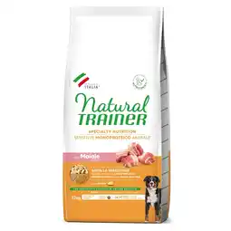 Zooplus 12 kg Trainer Natural Sensitive No Gluten Adult Med/Max Pork hondenvoer droog aanbieding