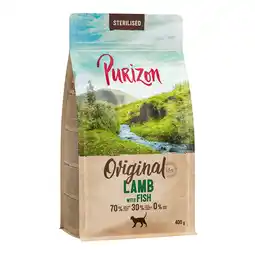Zooplus 400g Purizon Kattenvoer Sterilised Adult Lam met Vis aanbieding