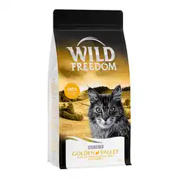 Zooplus 2kg Graanvrij Wild Freedom Kattenvoer - Adult Golden Valley Sterilised - Konijn aanbieding