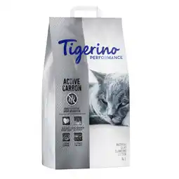 Zooplus 14kg Tigerino Kattenbakvulling - Active Carbon aanbieding