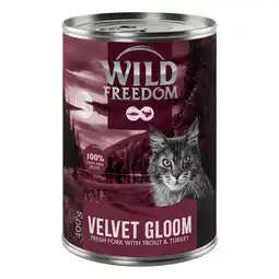 Zooplus 6 x 400 g Wild Freedom - Velvet Gloom - Varken, Kalkoen & Forel aanbieding