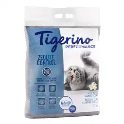 Zooplus 12kg Tigerino Kattenbakvulling - Ambi Pur Freshness Geur van Fris Wasgoed aanbieding