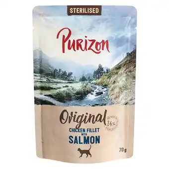 Zooplus 70 g / 85 g Purizon Pouches Kipfilet met Zalm aanbieding