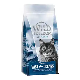 Zooplus 2kg Graanvrij Wild Freedom Kattenvoer - Adult Vast Oceans - Zalm aanbieding