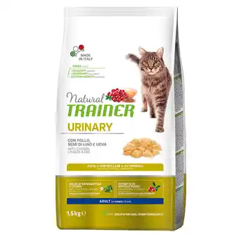 Zooplus 1,5kg met Kip Adult Urinary Trainer Natuurlijk Droog voor Katten aanbieding