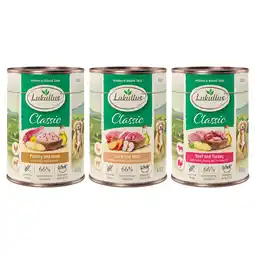 Zooplus 6 x 400 g Lukullus Organic Adult Mix 2 (graanvrij) aanbieding