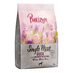 Zooplus 3 kg Purizon - Single Meat Adult Eend met Appel en Lavendelbloesem - Graanvrij aanbieding