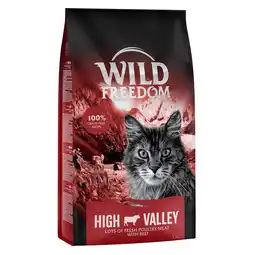 Zooplus 2kg Graanvrij Wild Freedom Kattenvoer - Adult High Valley - Rund aanbieding
