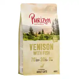 Zooplus 400g Purizon Kattenvoer Adult Hert & Vis aanbieding