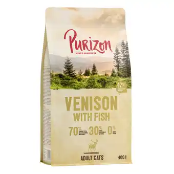 Zooplus 400g Purizon Kattenvoer Adult Hert & Vis aanbieding