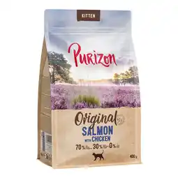 Zooplus 400g Purizon Kattenvoer Kitten Zalm met Kip aanbieding