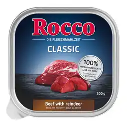 Zooplus Rocco Classic Hondenvoer Classic Rund met Rendier aanbieding