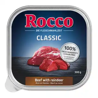 Zooplus Rocco Classic Hondenvoer Classic Rund met Rendier aanbieding