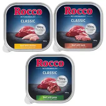 Zooplus Rocco Classic Hondenvoer Gemengd pakket II: Lam, Kip en Wild aanbieding